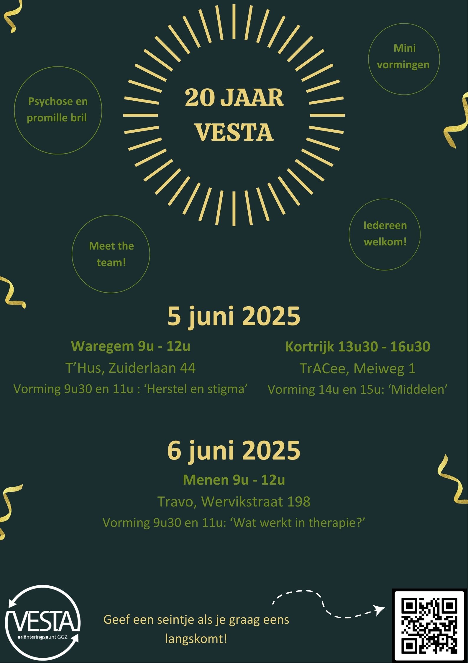 Affiche 20 jaar VESTA